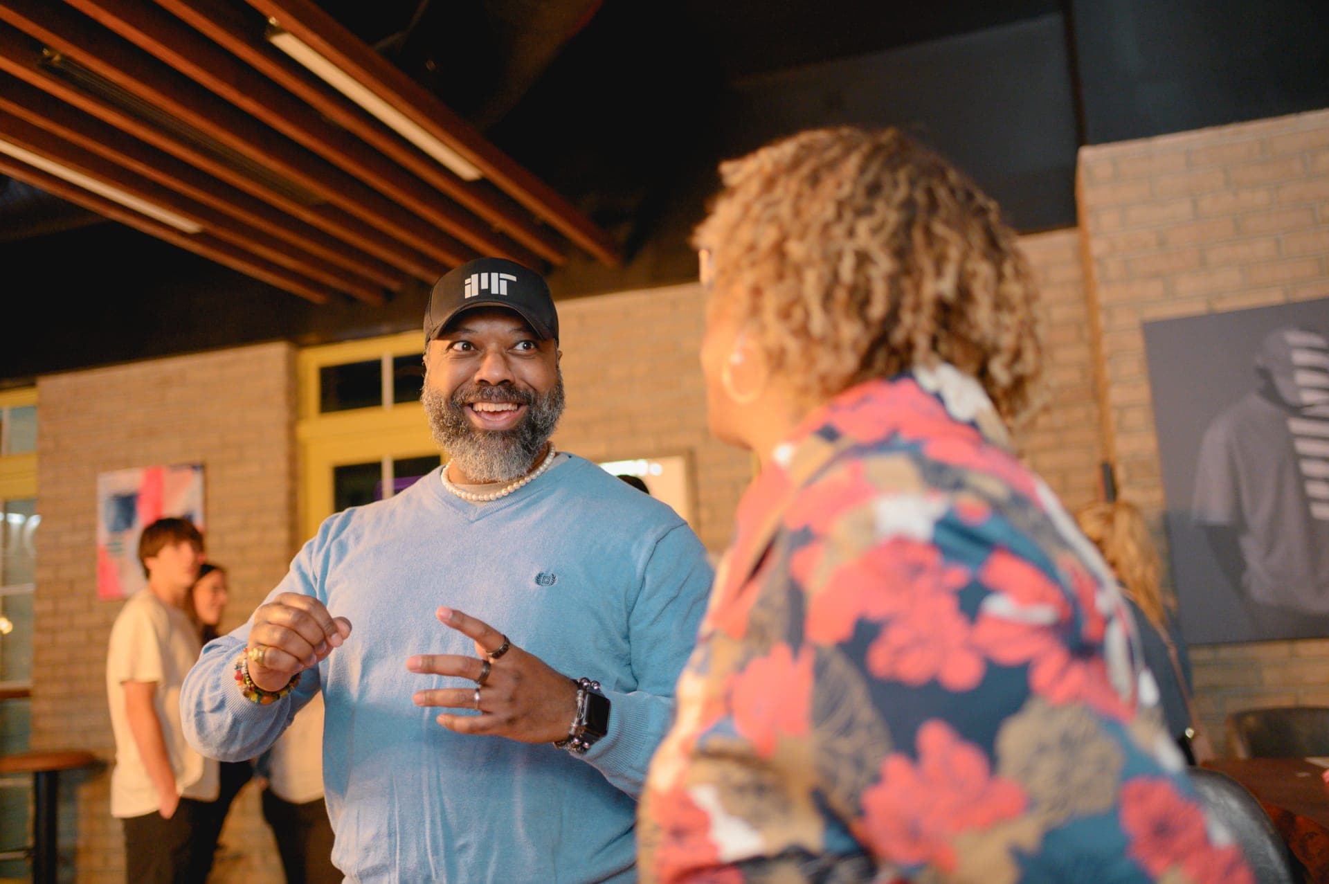 Live music at Anonymous Coffee — community gathering